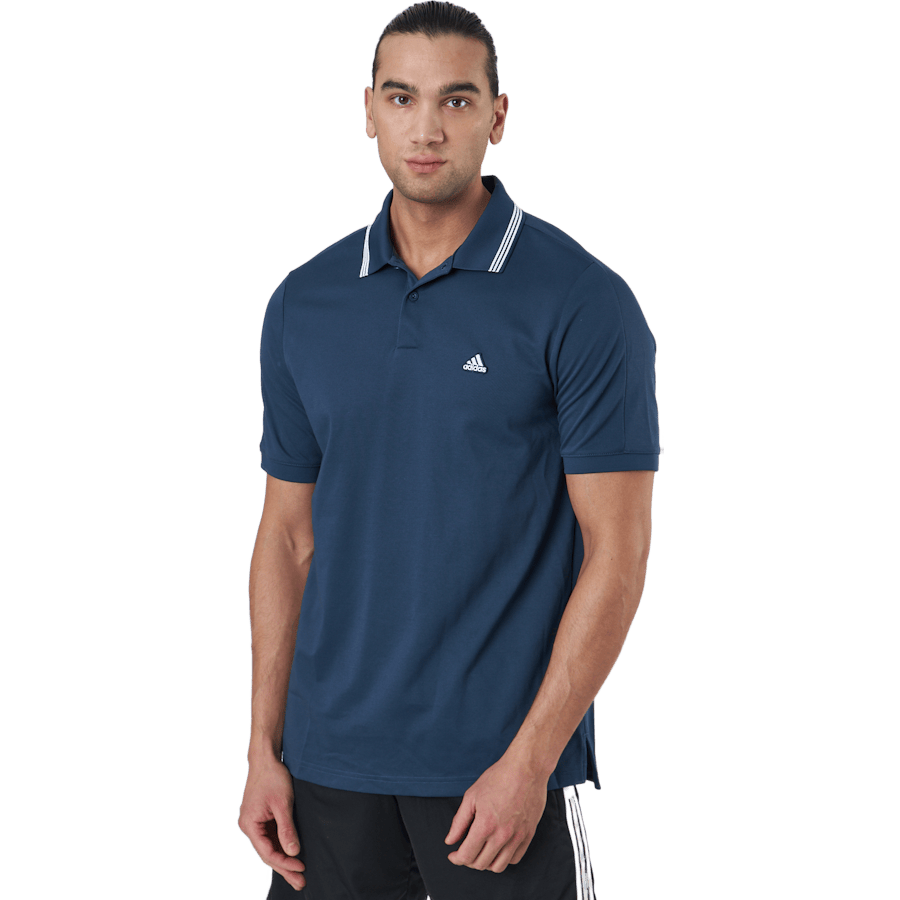 Go-to Primegreen Pique Polo Navy / White - Bild 2