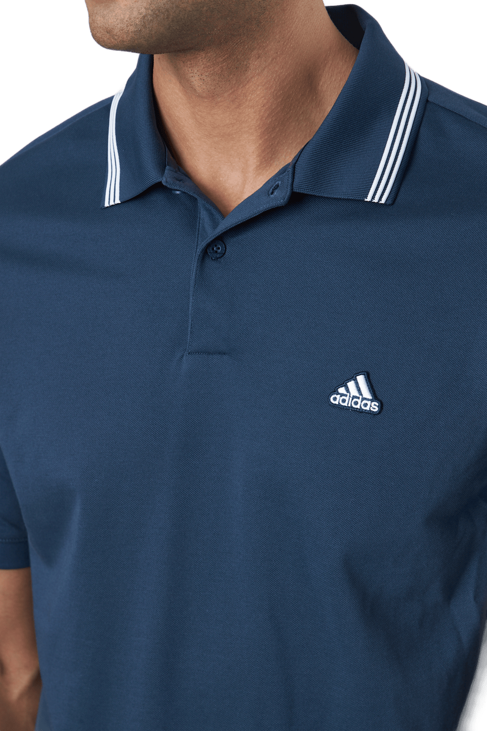 Go-to Primegreen Pique Polo Navy / White - Bild 4