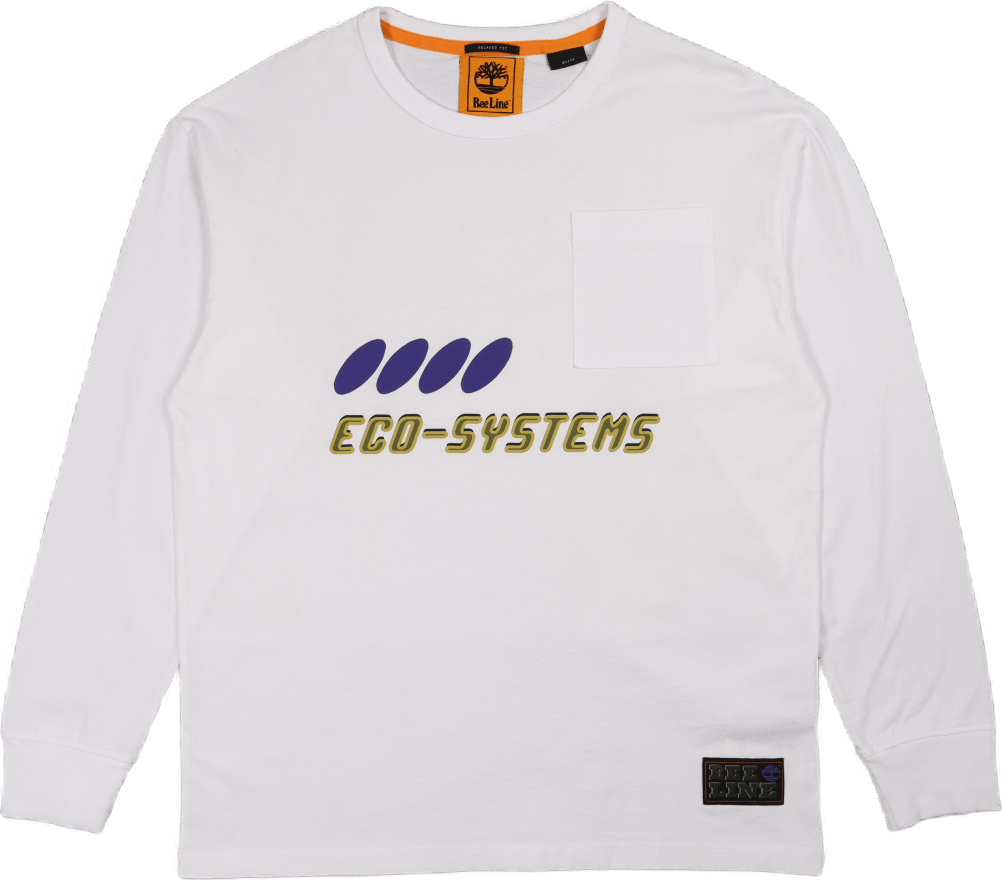 Beel Ls Tee White White