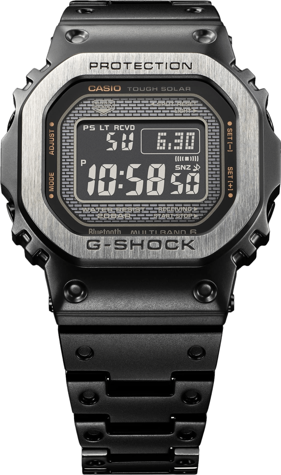 Casio G-shock Pro Full Metal GMWB5000MB-1 BLACK KNIGHT