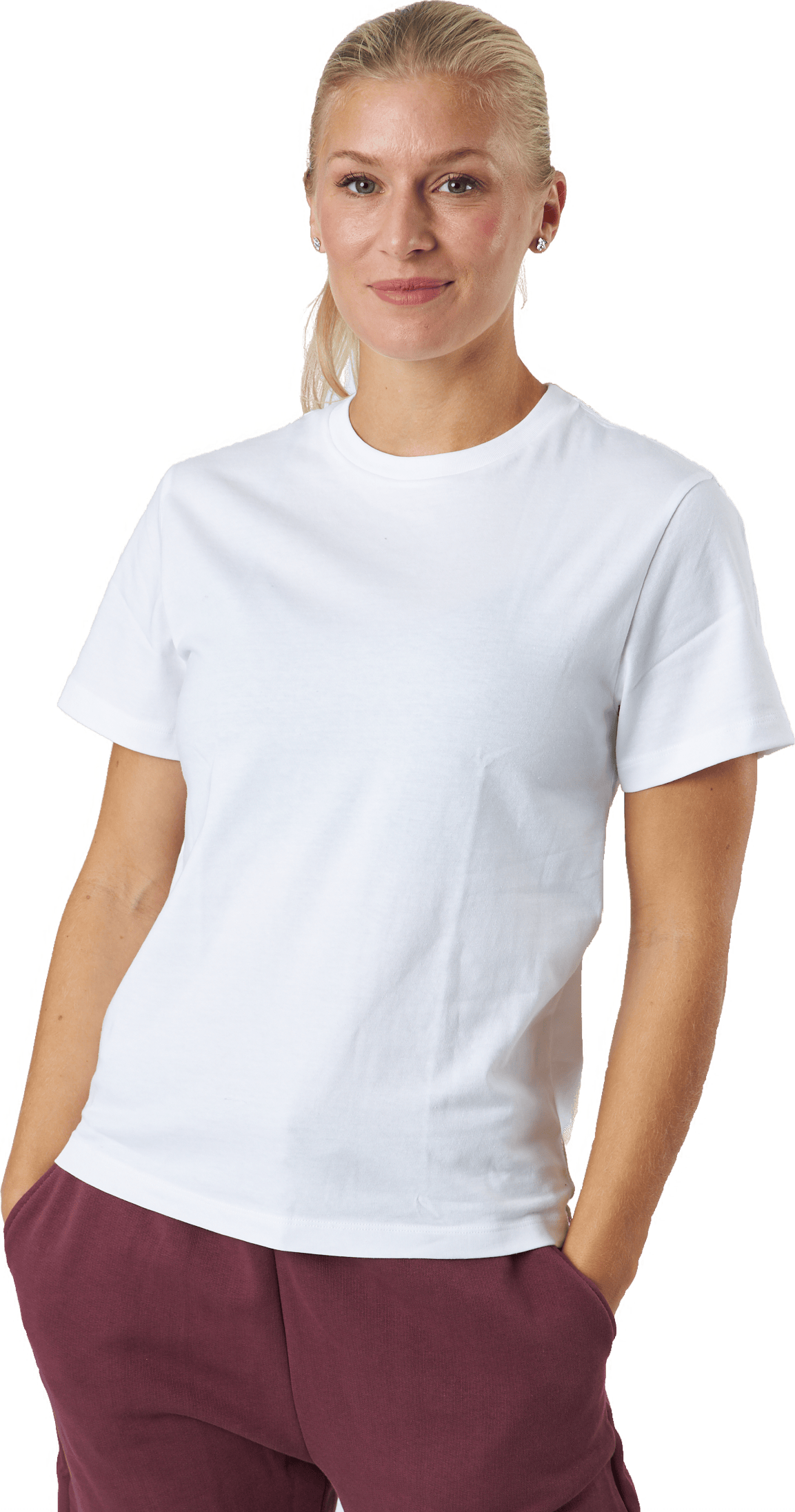 Crew Neck Regular White