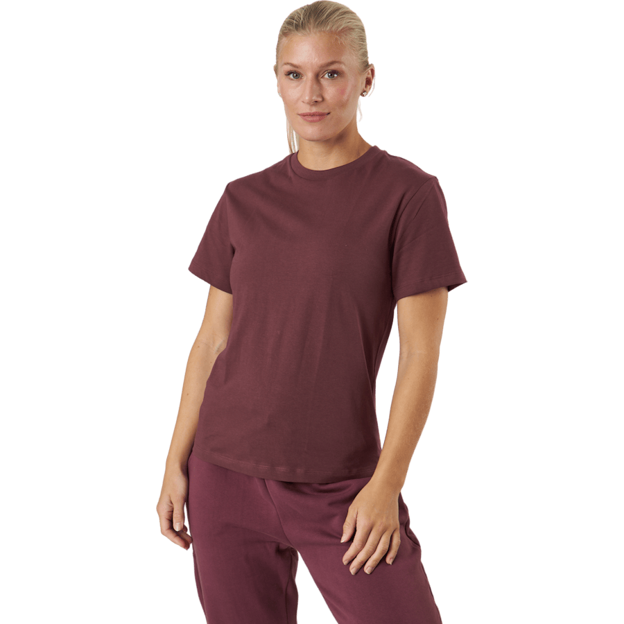 Crew Neck Regular Burgundy