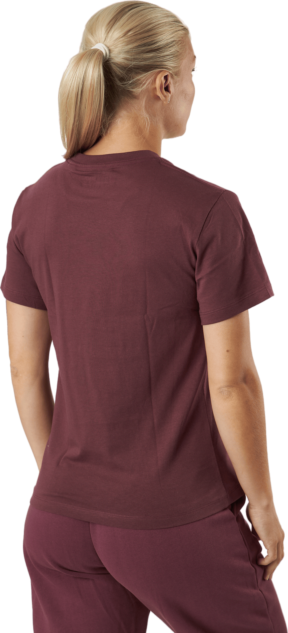 Crew Neck Regular Burgundy - Bild 3