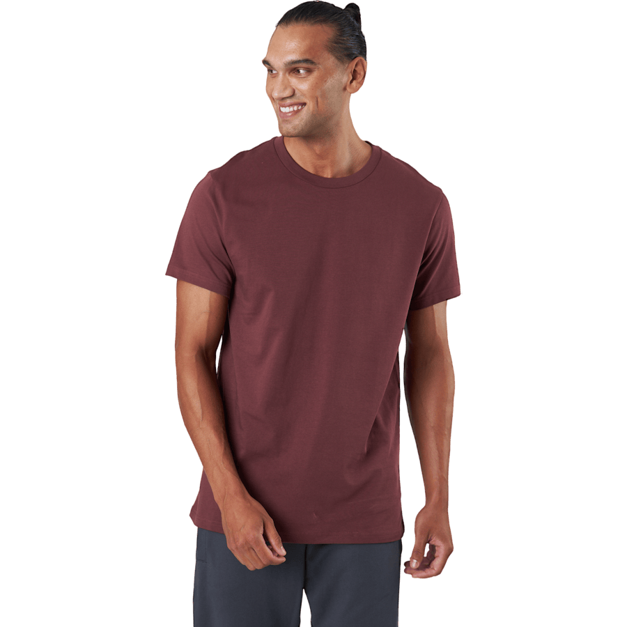 Crew Neck Regular Burgundy