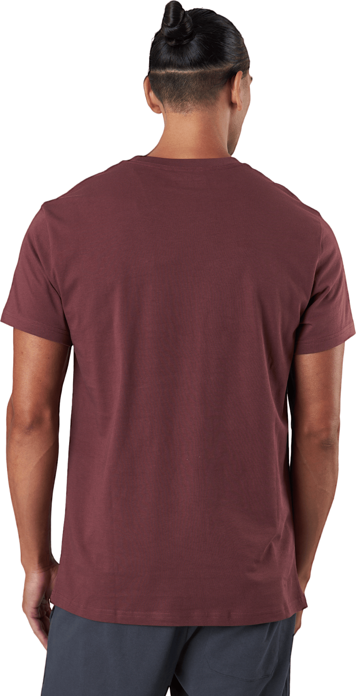 Crew Neck Regular Burgundy - Bild 3