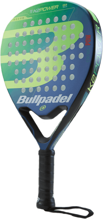 K2 Power 21 Yellow/blue, Unisex, Ekwipunek, rakiety, Padel, Wielokolorowy, ONESIZE