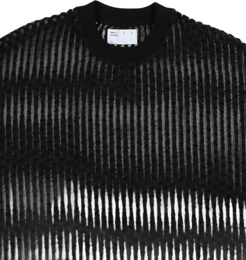 Wide Shirt S/s Black Organza W - Bild 2