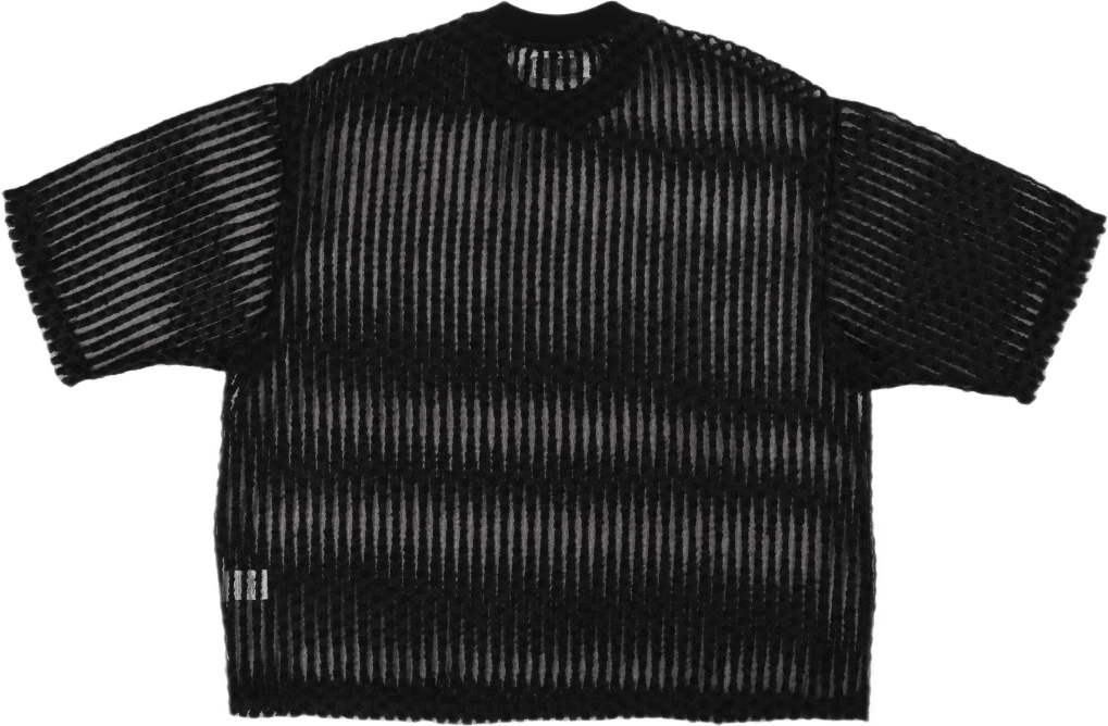 Wide Shirt S/s Black Organza W - Bild 3