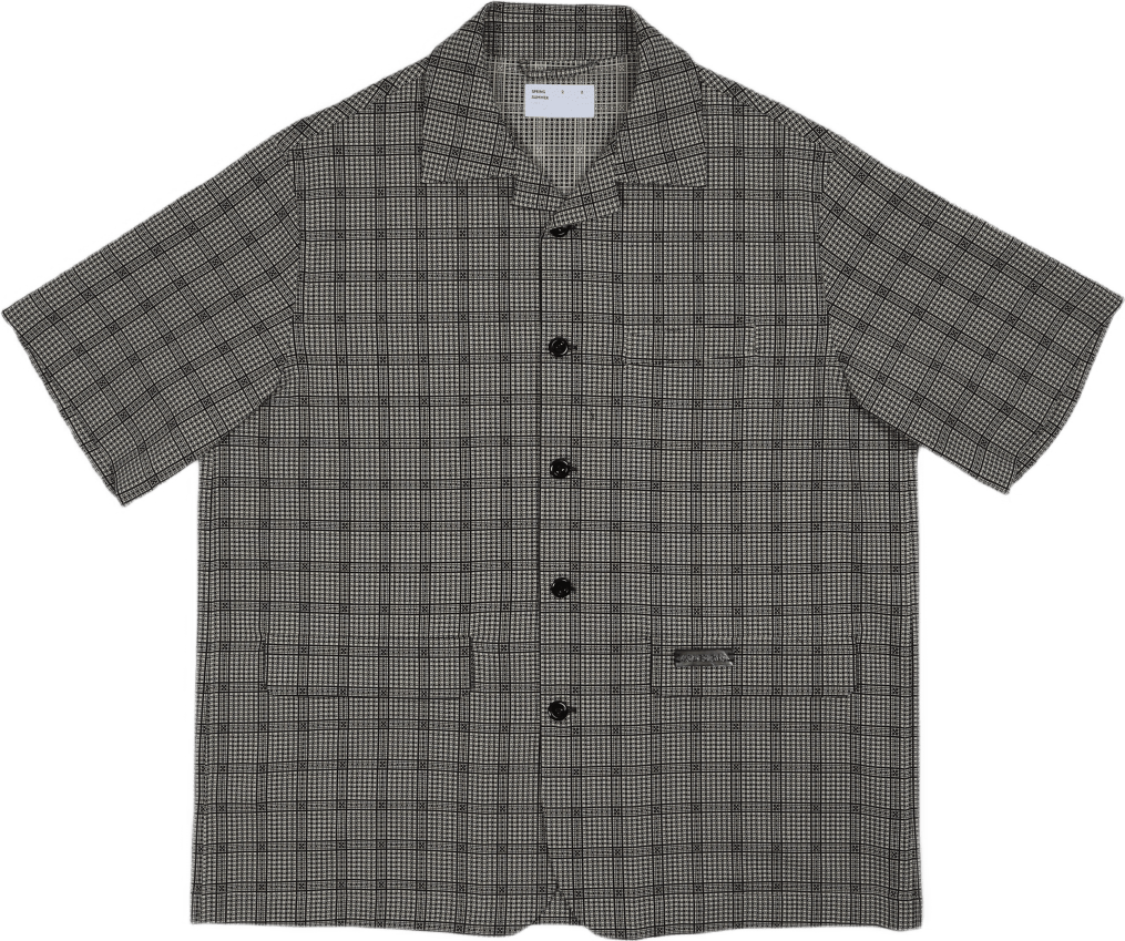 S/s Shirt Blazer Blk/wht Tubic