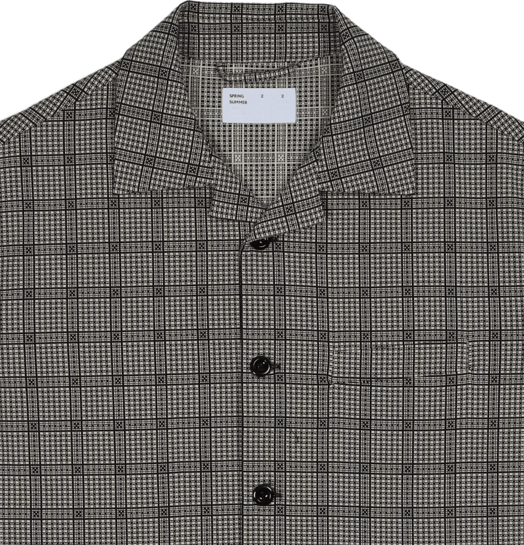 S/s Shirt Blazer Blk/wht Tubic - Bild 2