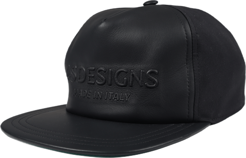 Leather Made In Cap Navy Vegt.