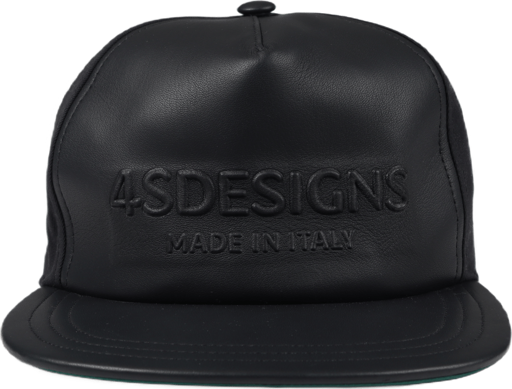 Leather Made In Cap Navy Vegt. - Bild 2