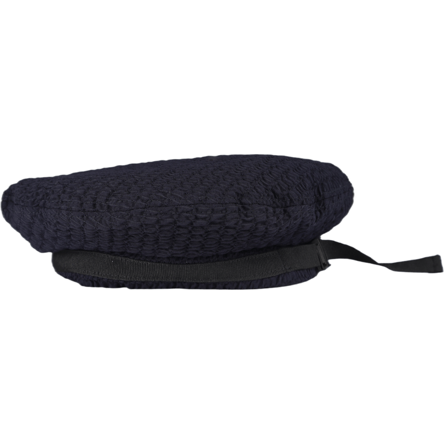 Beret Navy V.wool Ruched Seers