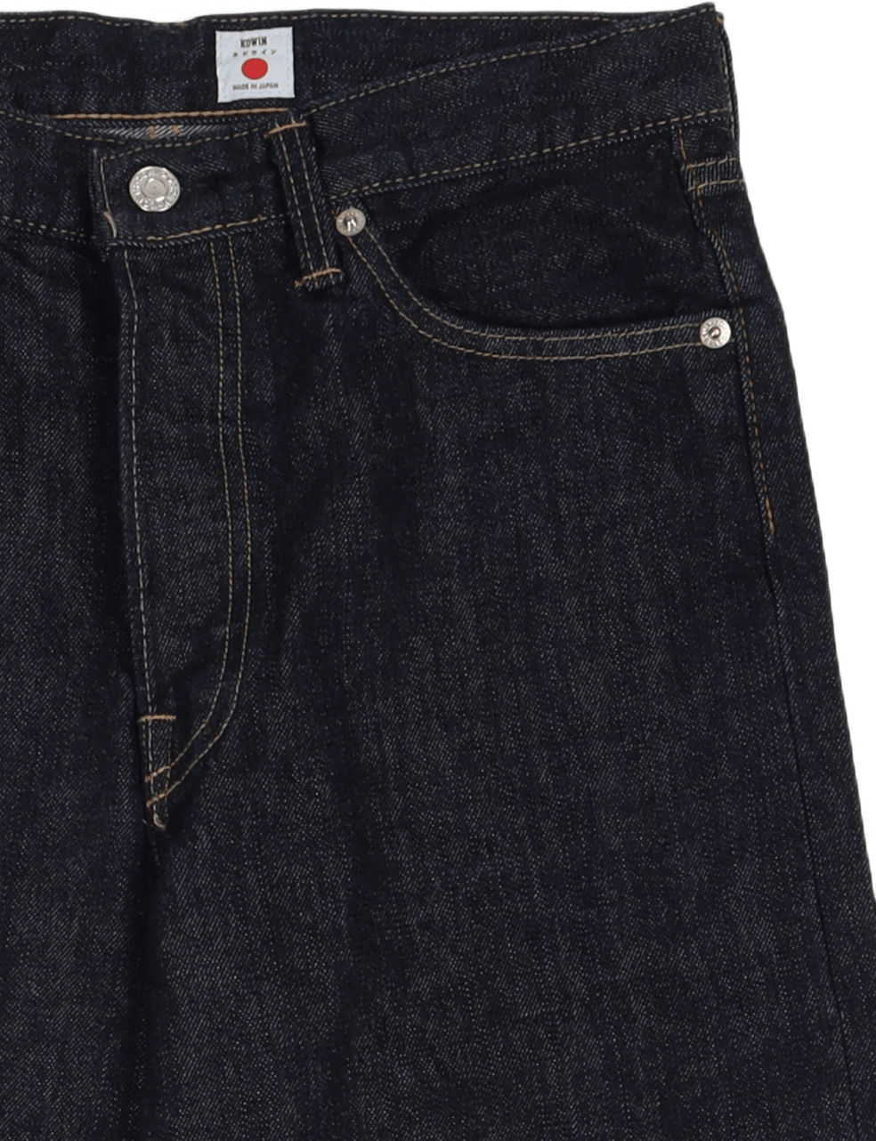 Loose Tapered Kurabo, Recycle Denim, Red Selvage, 14oz, Blue Rinsed - Bild 2