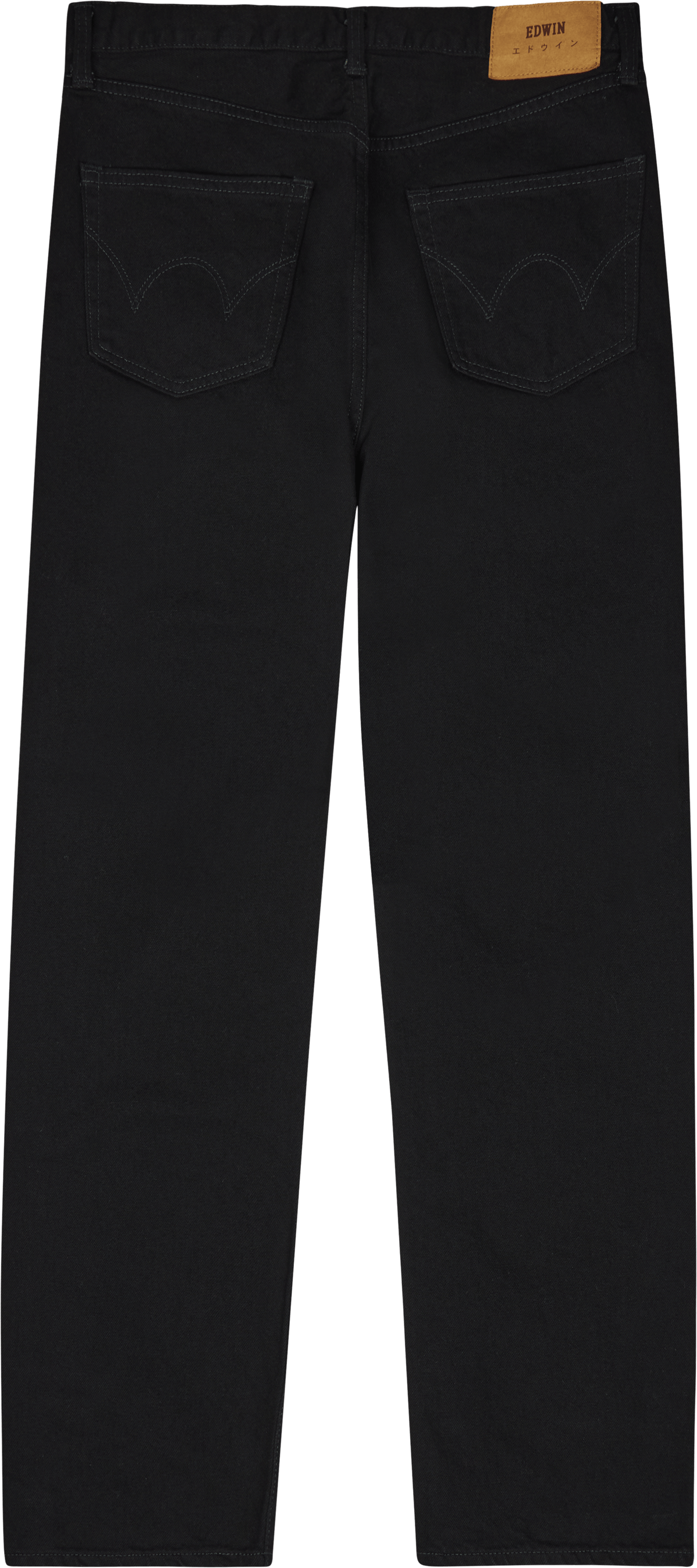 Loose Straight Kaihara, Right Hand Black Denim, 13oz, Black Unwashed - Bild 2
