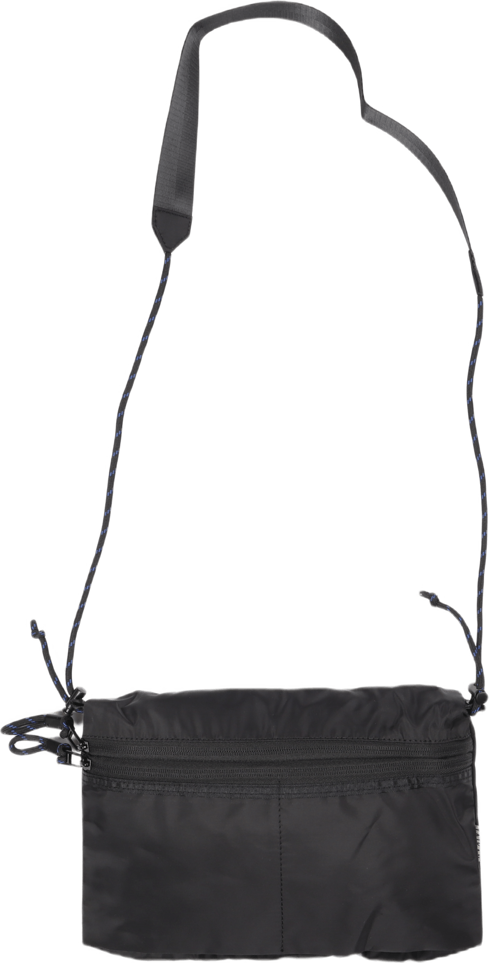 Sacoche Premium Nylon Black Blue, Unisex, Utrustning, väskor & ryggsäckar, Svart, L