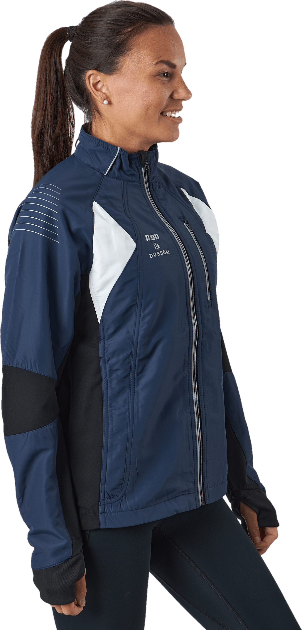 R90 Winter Jkt Wmn Navy - Bild 2