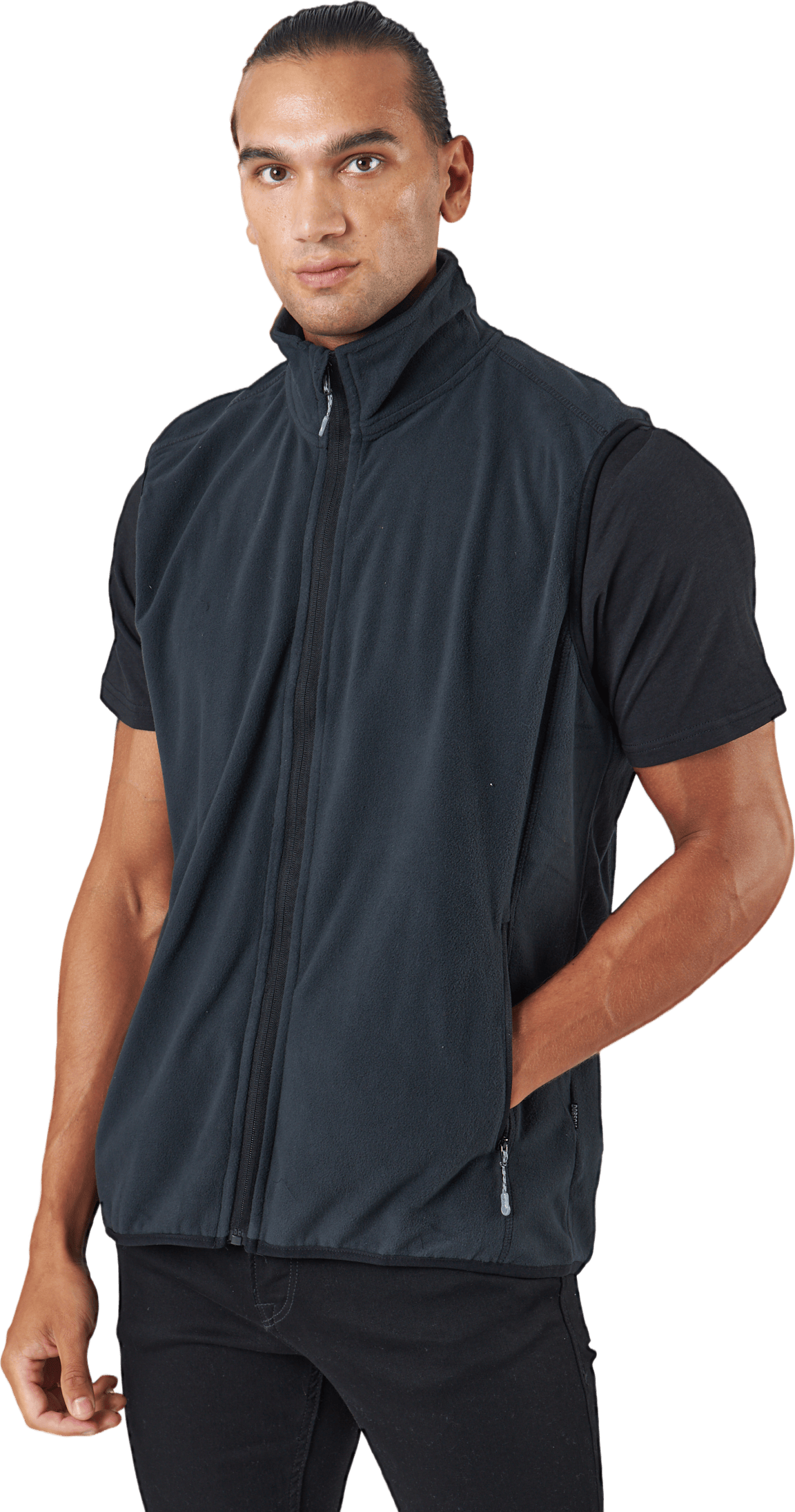 Pescara Fleece Vest Black - Bild 2