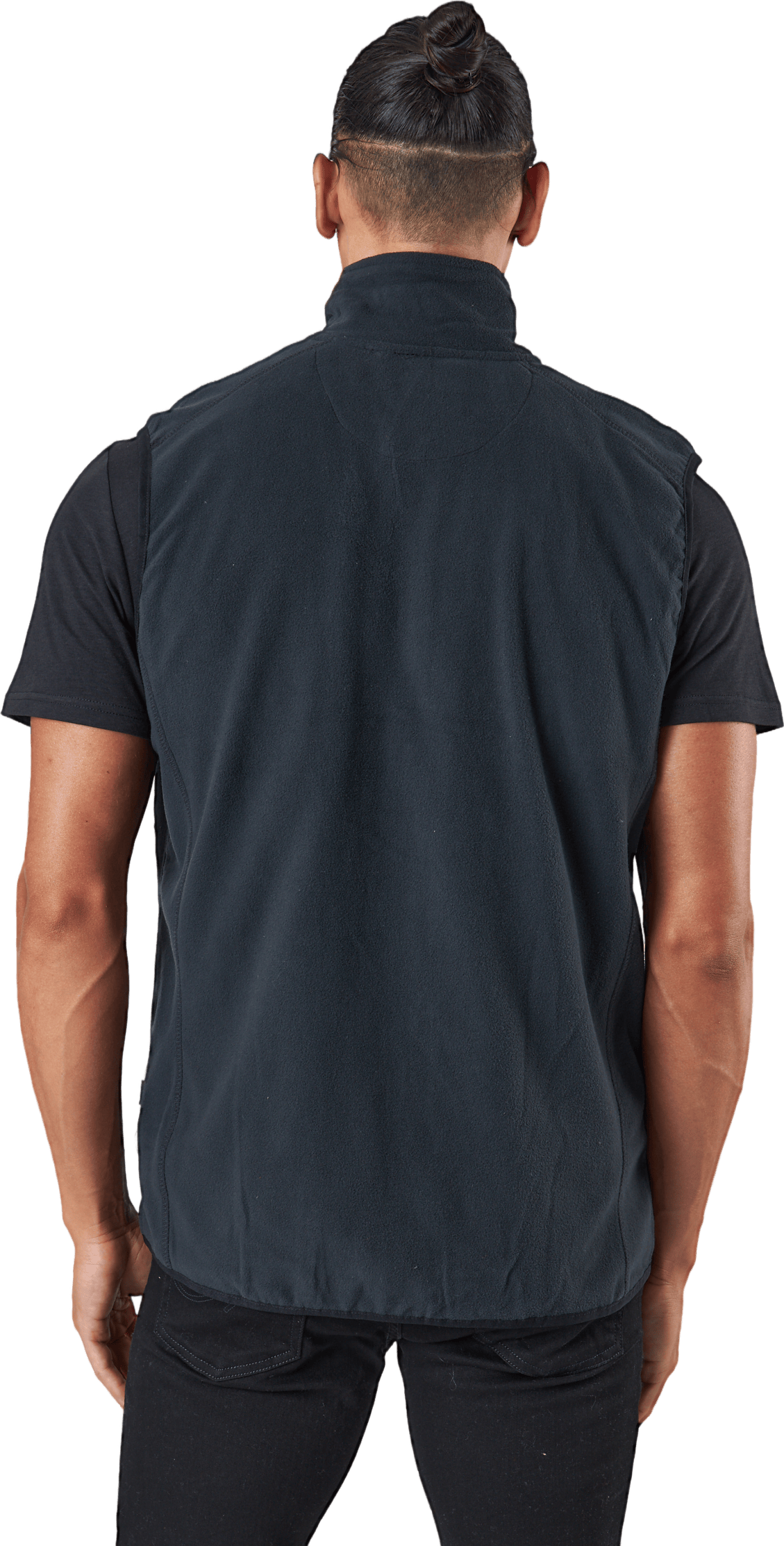 Pescara Fleece Vest Black - Bild 3