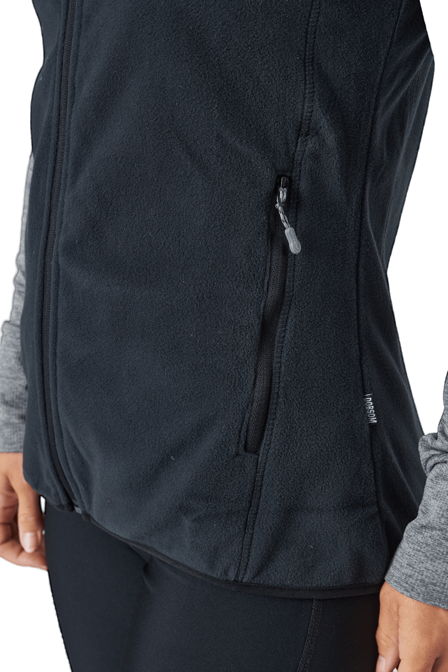 Pescara Fleece Vest Black - Bild 5