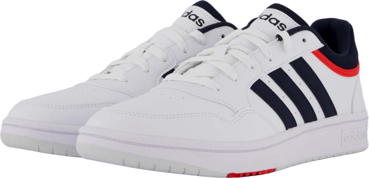 Hoops 3.0 Low Classic Vintage Shoes Cloud White / Legend Ink / Vivid Red