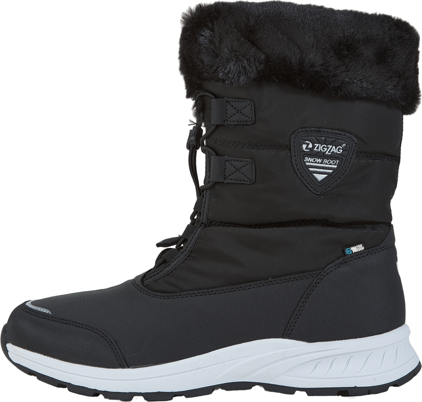 Wesend Kids Winterboot Wp Black, Unisex, Sko, Boots, Sort, EU 24