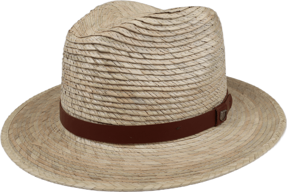 Messer Straw Fedora Natur, Unisex, Apparels, Hats & Caps, Beige, M