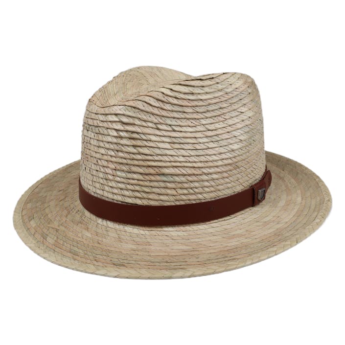 Messer Straw Fedora Natur, Unisex, Apparels, Hats & Caps, Beige, M