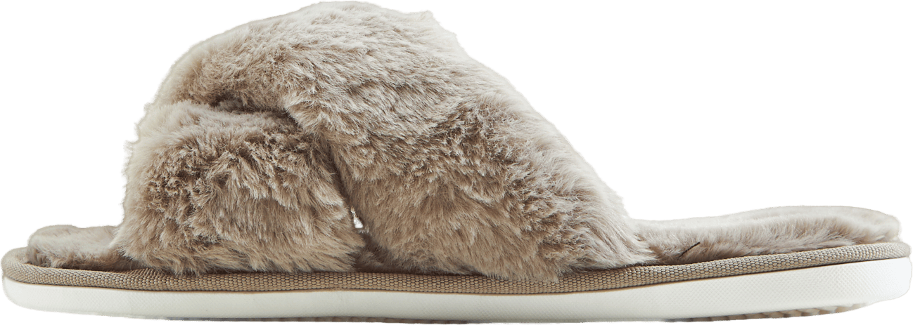 Brahny W Plush Slipper Pine Bark