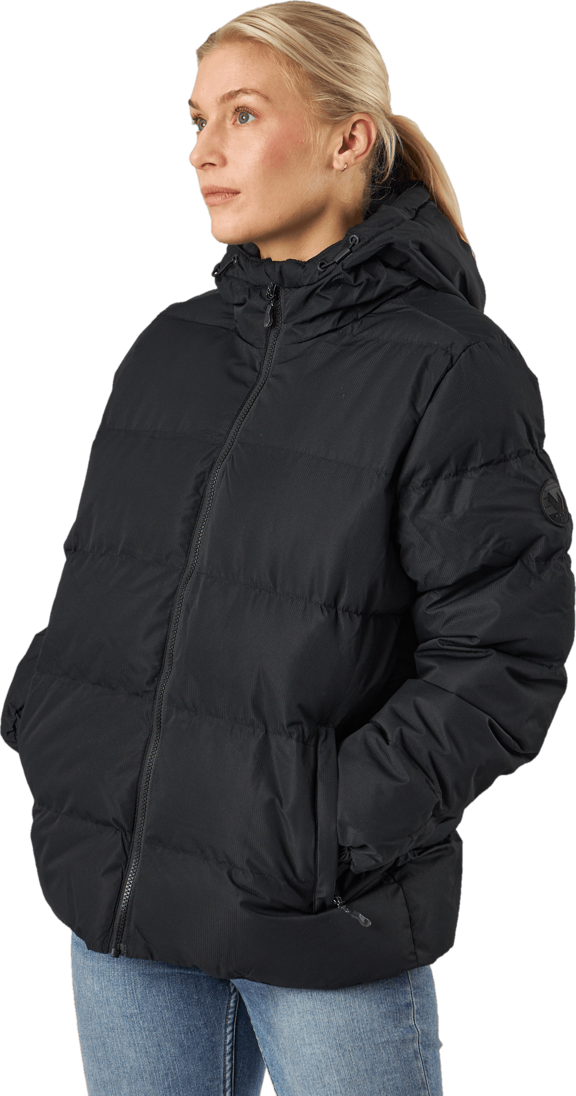 Floss W Padded Jacket Black - Bild 2