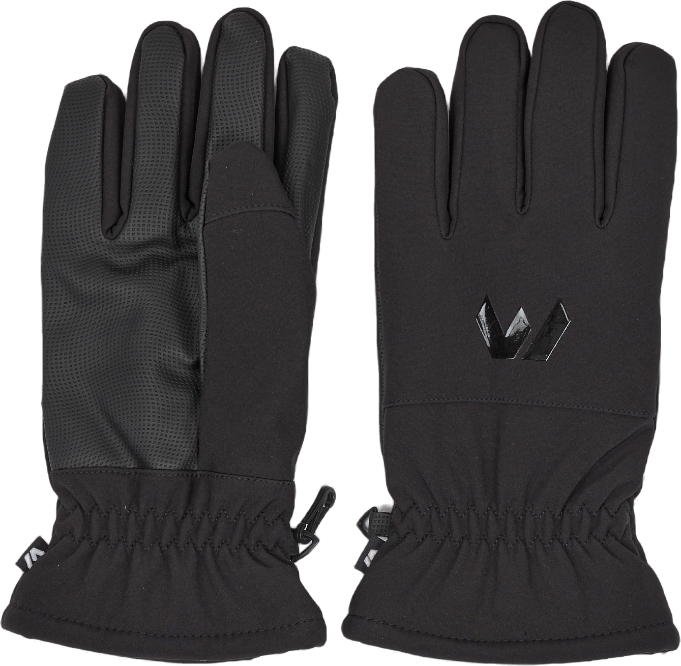 Wasio Softshell Gloves Black - Bild 2