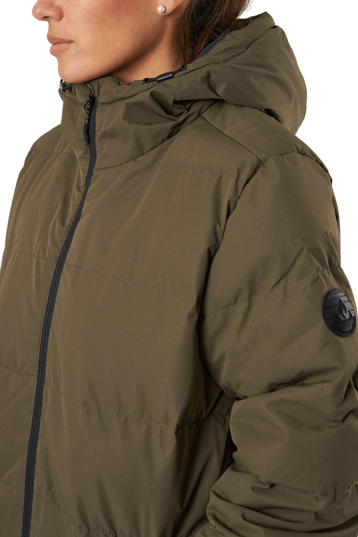 Abella W Long Padded Jacket Tarmac | The best sport brands | Sportamore