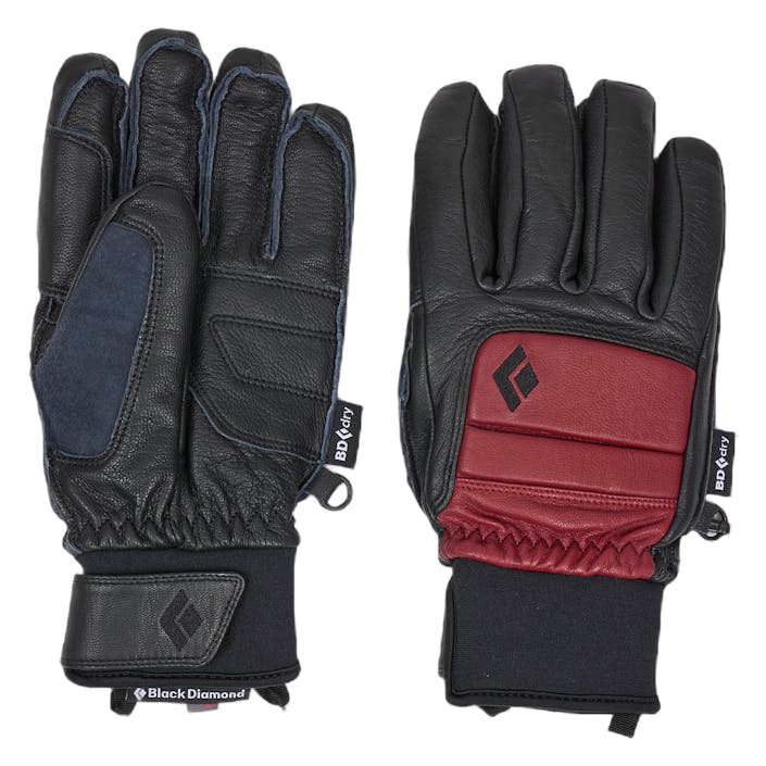 Spark Gloves Dark Crimson, Male, Odevy, čiapky a čiapky, Alpské športy, M