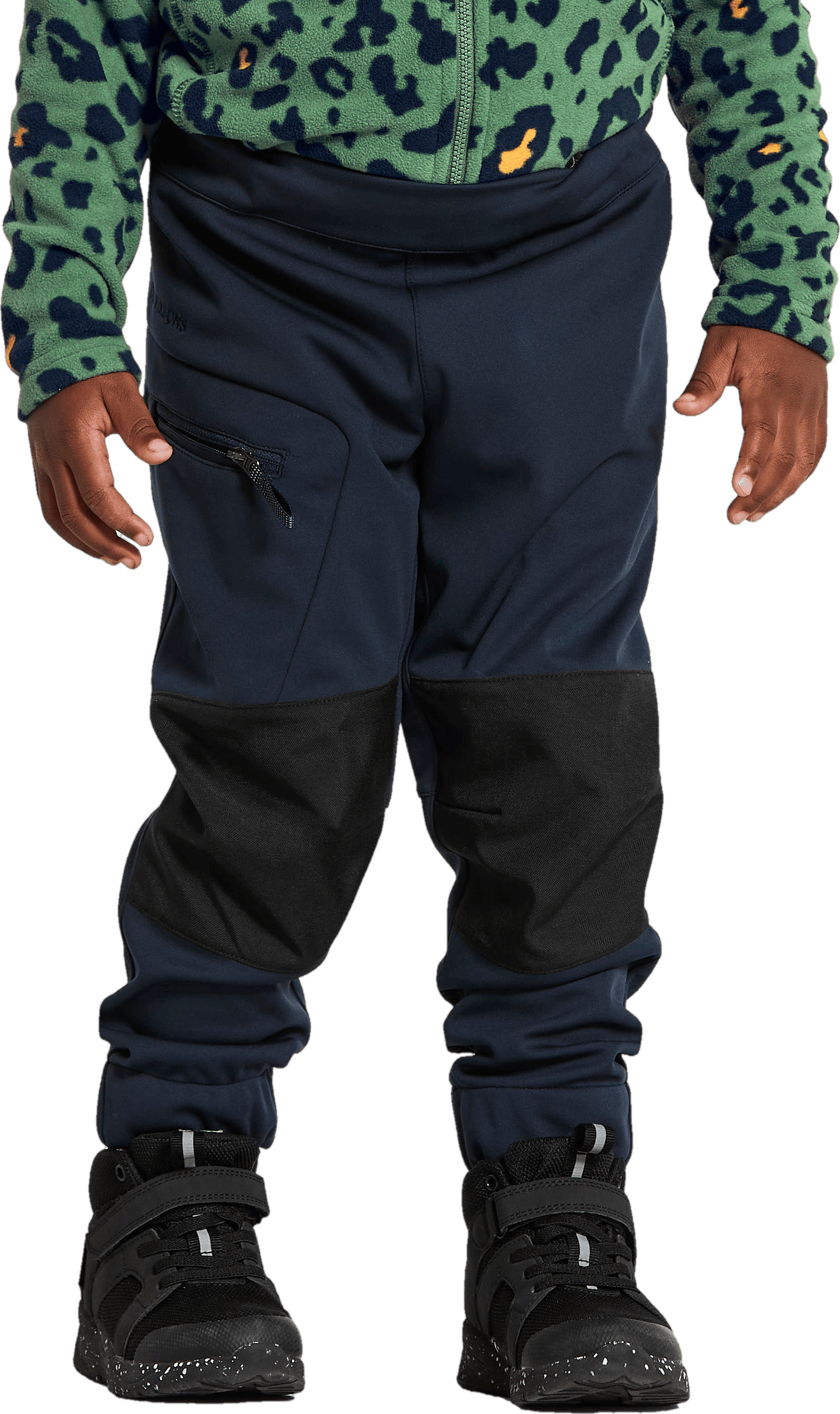 Lövet Kids Pant 5 Navy, Unisex, Apparels, Pants, Blue, 80