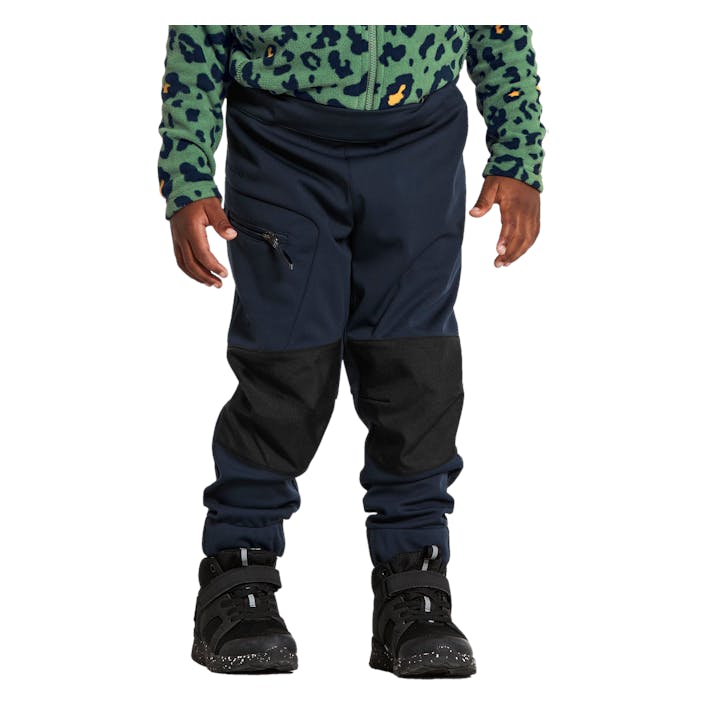 Lövet Kids Pant 5 Navy, Unisex, Apparels, Pants, Blue, 100