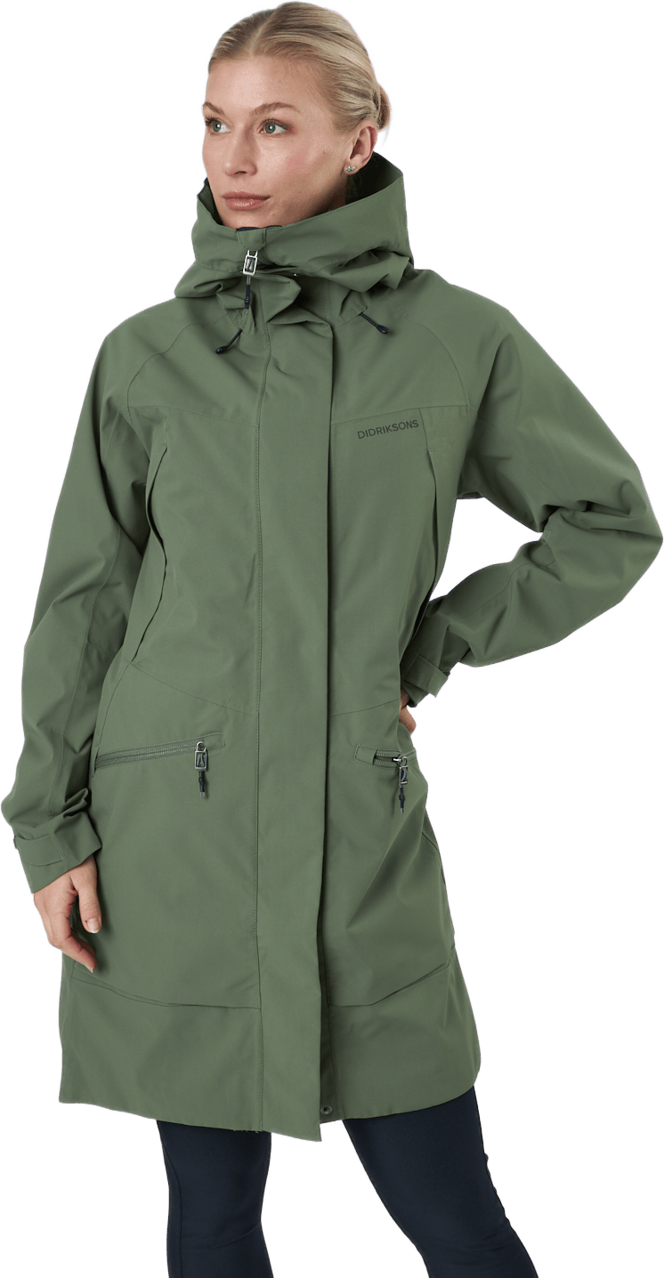 Ilma Wns Parka 5 Wild Forest Green, Female, Apparels, jackets, Green, 38