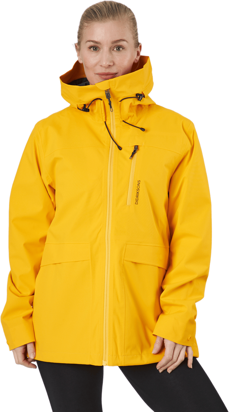 Wida Wns Jkt 3 Saffron Yellow, Female, Apparels, jackets, Yellow, 44