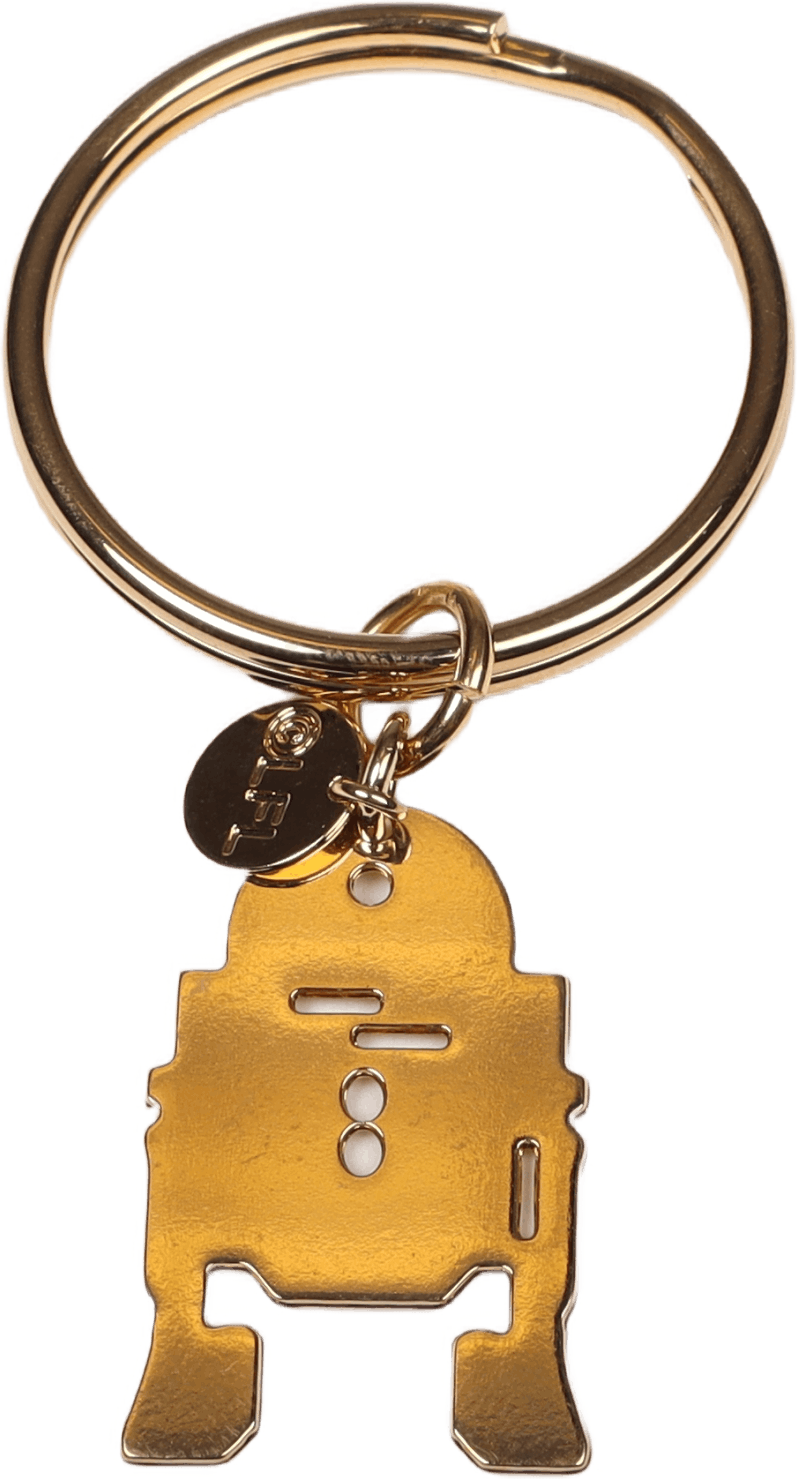 R2d2 Keyring Gold, Unisex, Utrustning, andra tillbehör, Gul, ONESIZE