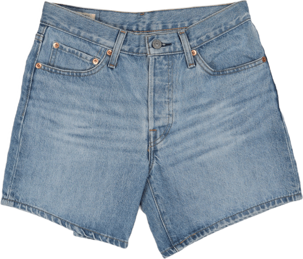 501 Rolled Shorts Blue