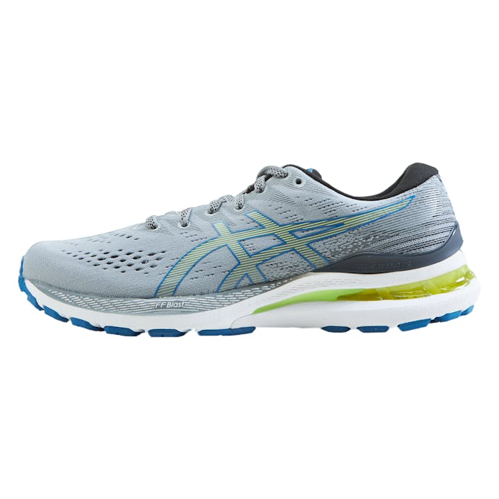 Gel-kayano 28 Sheet Rock/hazard Green, Male, Shoes, Running shoes, Running, EU 42
