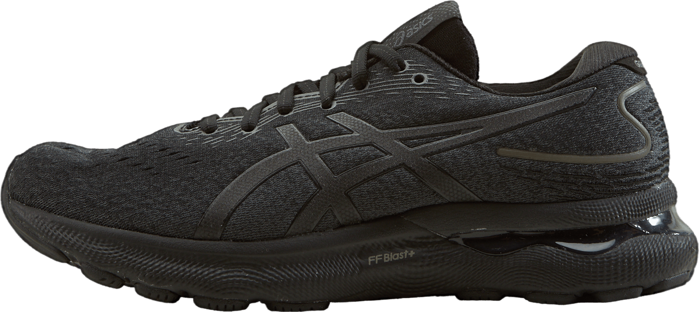 Gel-nimbus 24 Black/black, Male, Topánky, Bežecké topánky, Beží, Čierna, EU 46,5