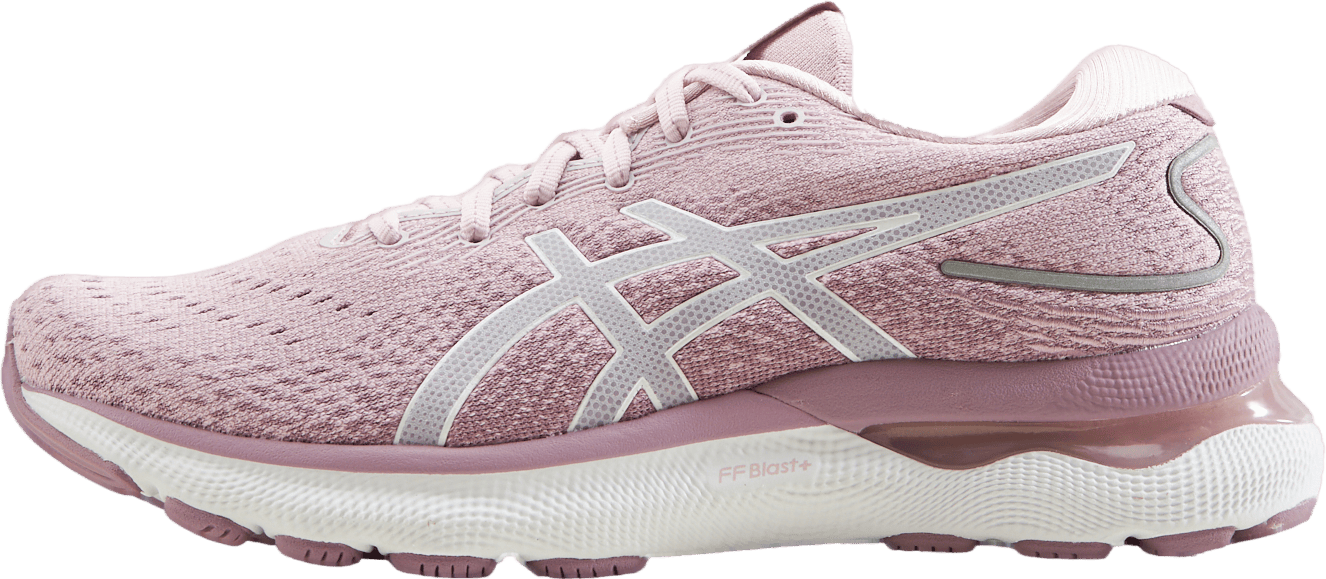 Gel-nimbus 24 Barely Rose/white, Female, Sapatos, Tênis de corrida, Corrida, Rosa, EU 36