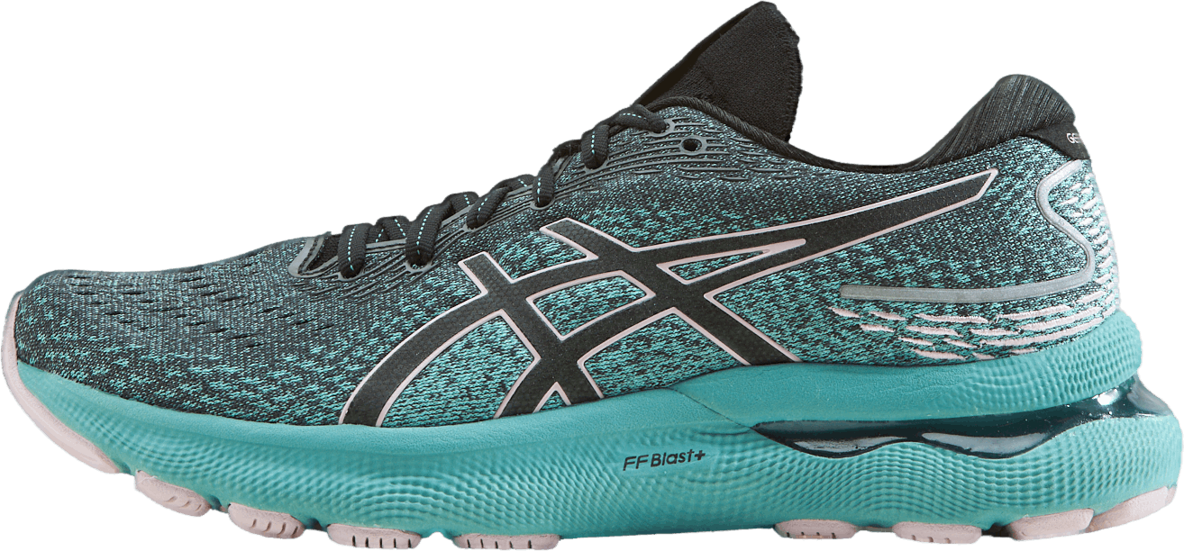 Gel-nimbus 24 Black/barely Rose, Female, Sko, Joggesko, Løping, Flerfarget, EU 42