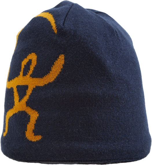 Hawk Knitted Cap Navy