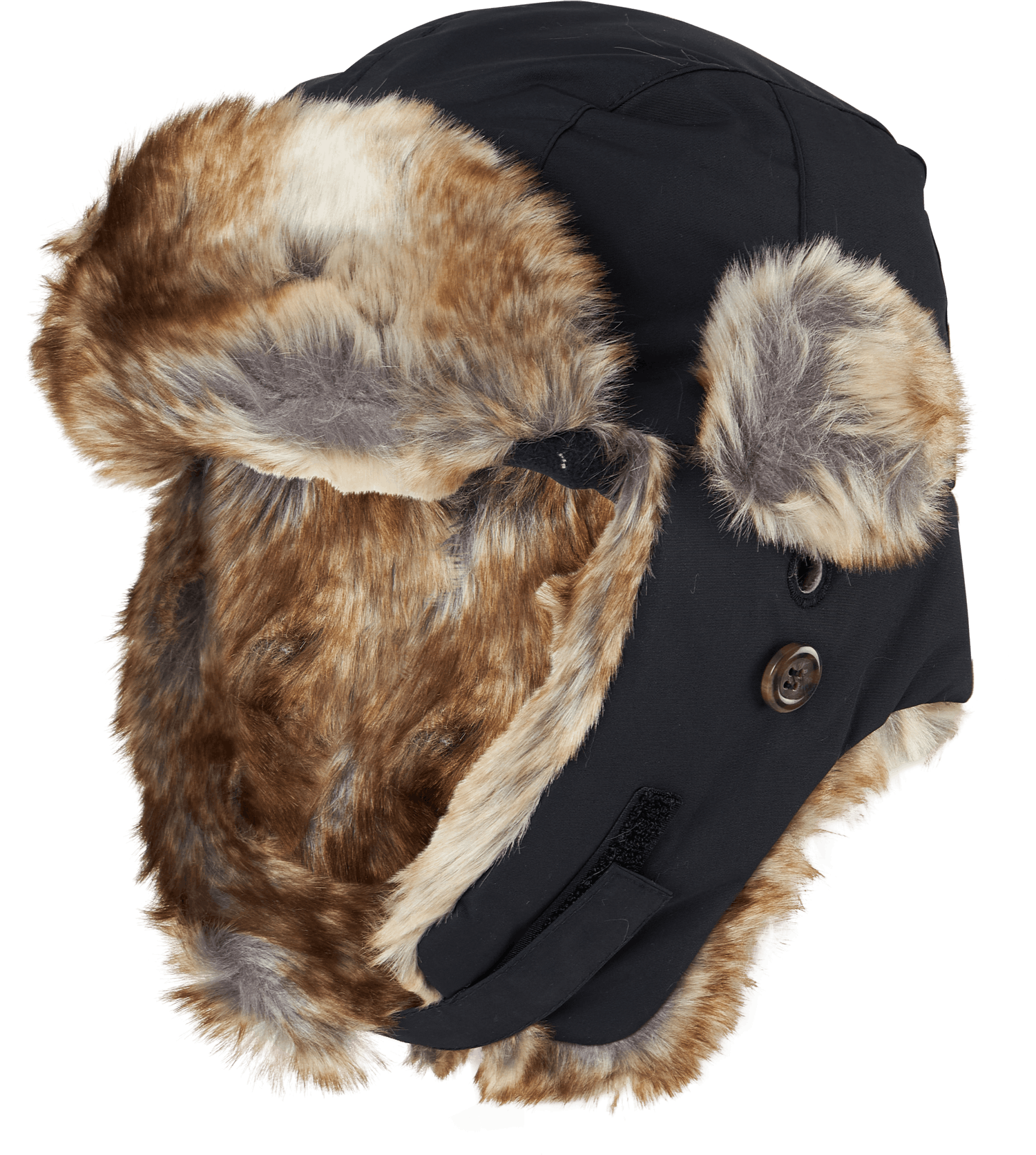 Squirrel Winter Cap Black, Unisex, Aparelhos, Chapéus e bonés, 52/54