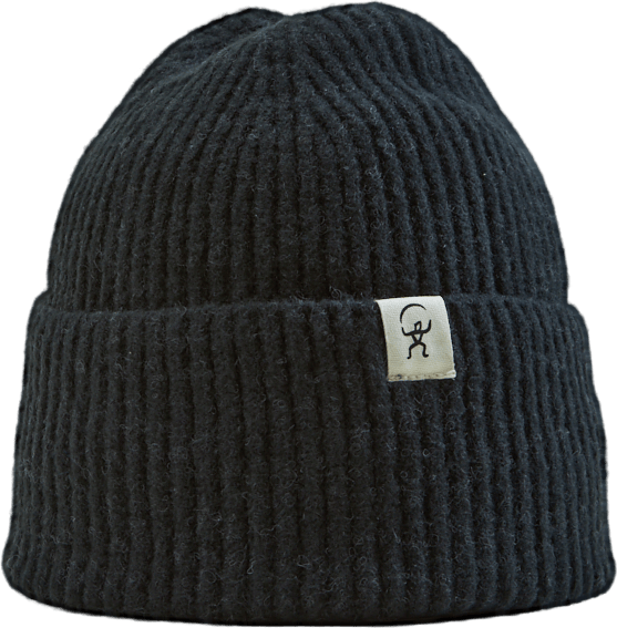 Minty Knitted Cap Black