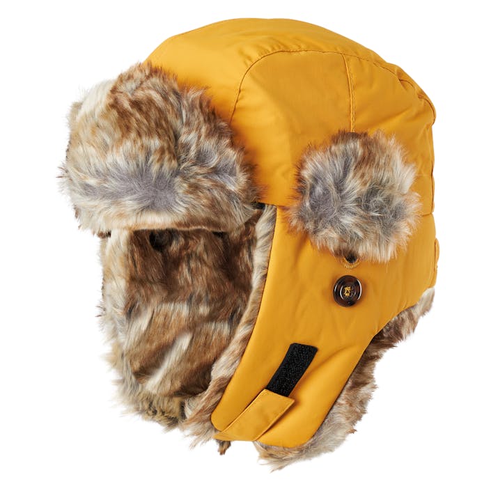 Squirrel Winter Cap Saffron, Unisex, Klær, luer og caps, 44/46