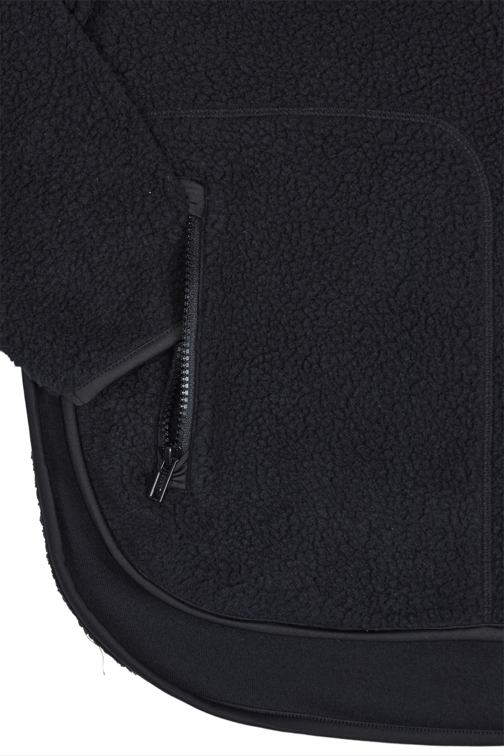 W. Half Zip Pile Black - Bild 4