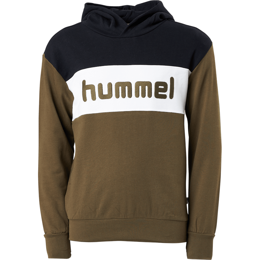 Hmlmorten Hoodie Dark Olive