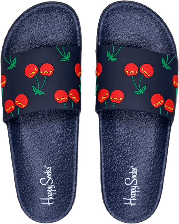 Pool Slider Cherry Navy, Unisex, Shoes, Sandals and Slippers, EU 42/43